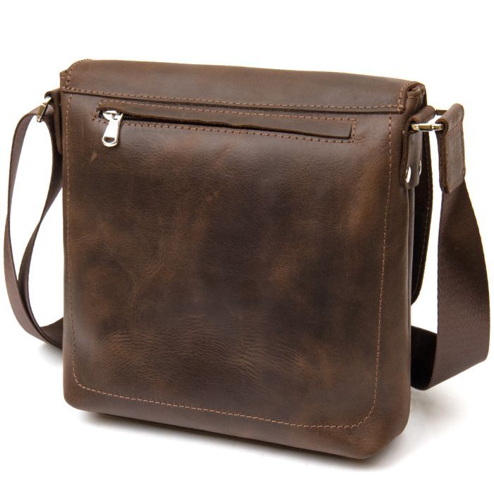 Сумка Grande Pelle Чоловіча Коричнева (11432) зображення 2