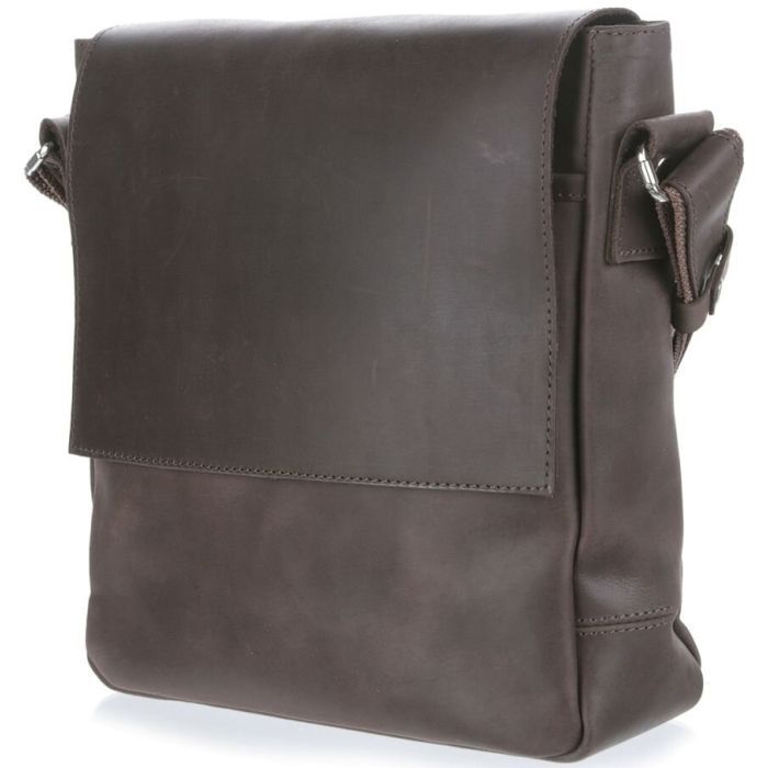 Сумка Shvigel Мессенджер Коричневая (00884) изображение 5