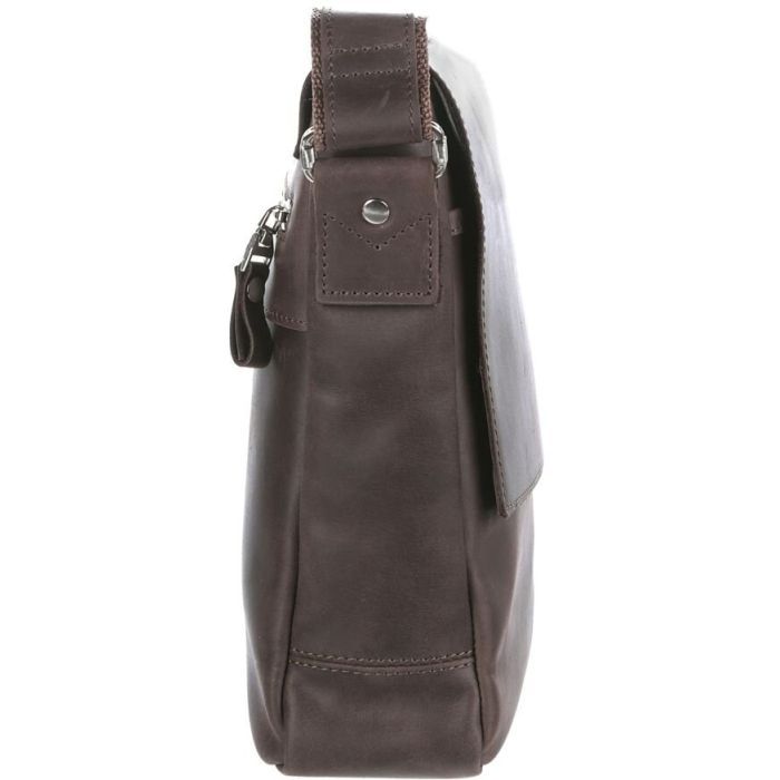 Сумка Shvigel Мессенджер Коричневая (00884) изображение 7