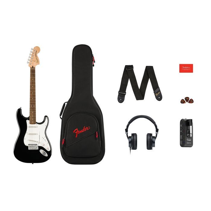 Электрогитара Squier by Fender Affinity Series Stratocaster Mustang Micro Pack (240974) изображение 3
