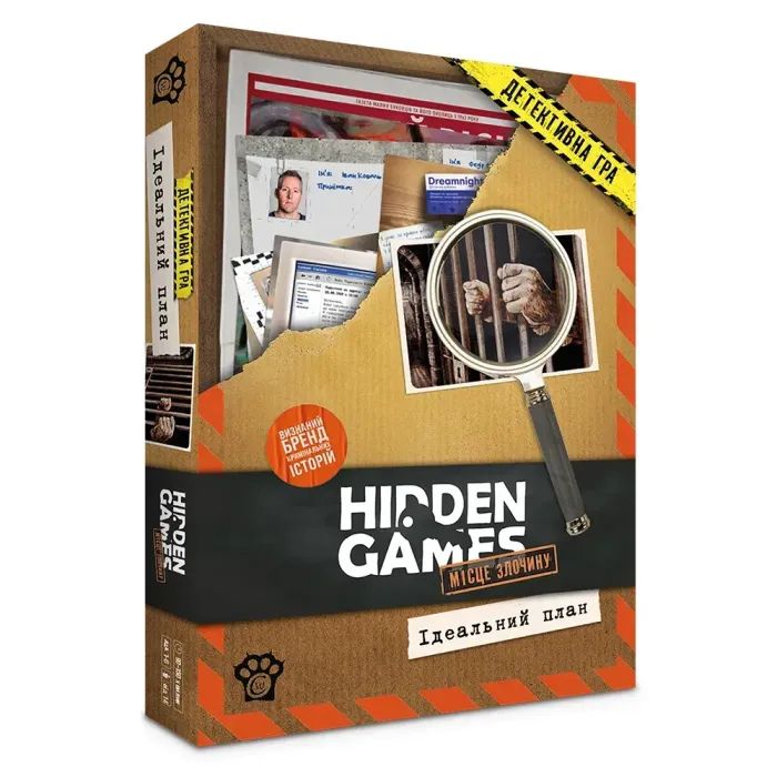 Настільна гра WoodCat Таємничі історії: справа 1 (Hidden Games Tatort: Ein perfekter Plan) (укр.) (W0051)