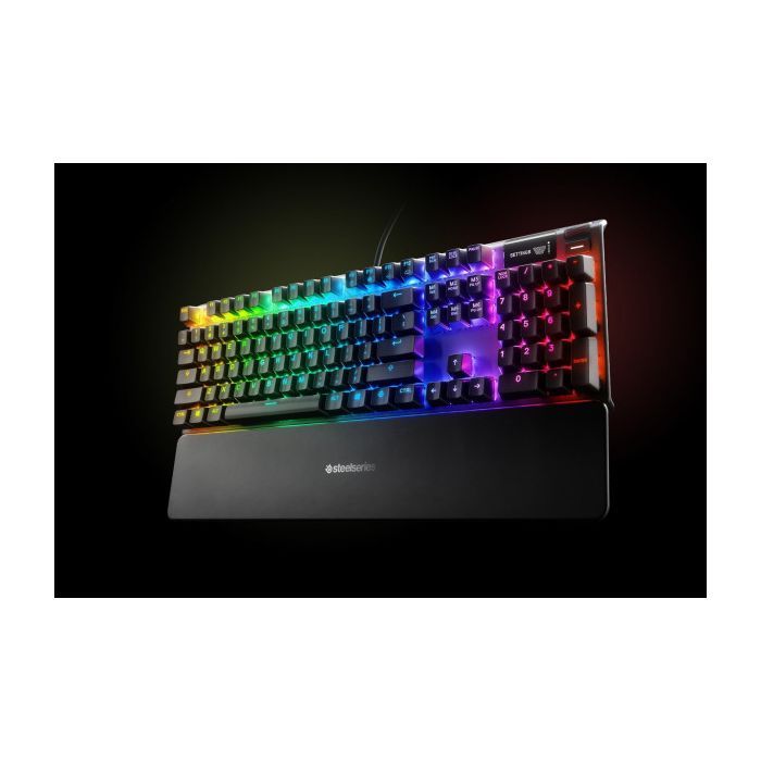 Клавиатура SteelSeries Apex 7 Blue Switch OLED Smart Display USB UA Black (64774) изображение 4