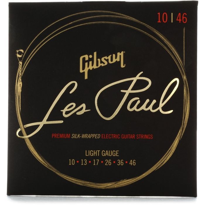 Струны для гитары Gibson SEG-LES Les Paul Premium Electric Guitar Strings Light (10-46) (230477)