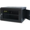 Шкаф настенный GEAR 6U 19" 600x450x350 мм, + полка 19", black (GWMSN-6U-600-450) изображение 2