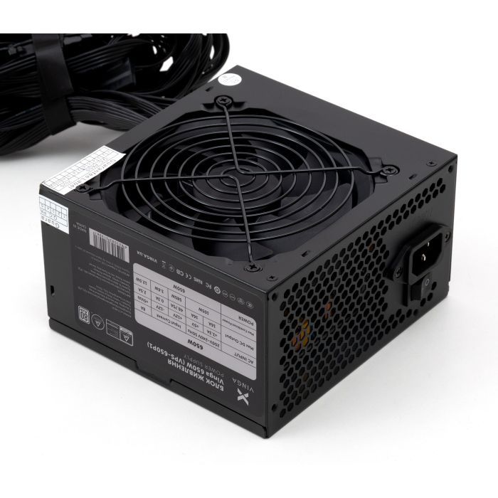 Блок живлення Vinga 650W (VPS-650P1) зображення 5 Блок живлення Vinga 650W (VPS-650P1) зображення 5
