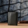 Гаманець ST Leather З натуральної шкіри Зелений (23076) зображення 10