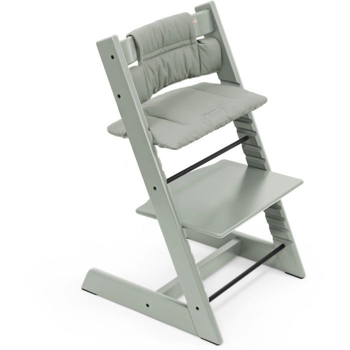 Аксесуар до стільчика для годування Stokke Текстиль для Tripp Trapp (Classic від 18 міс.) скандинавський сірий (Nordic Grey) (100366) зображення 5