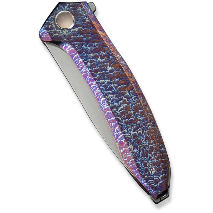 Ніж Weknife Acuminal, Rainbow Titanium, Stonewash (WE23070-4) зображення 6
