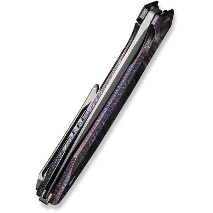 Ніж Weknife Acuminal, Rainbow Titanium, Stonewash (WE23070-4) зображення 8