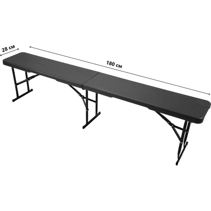 Стул складной Time Eco ТЕ-1846 1,8м графіт (4820211101602) изображение 5
