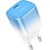 Зарядний пристрій HOCO C101A USB-C PD20W + cable USB-C to Lightning Ice Blue (6931474769381) зображення 10