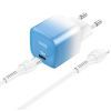 Зарядний пристрій HOCO C101A USB-C PD20W + cable USB-C to Lightning Ice Blue (6931474769381) зображення 3