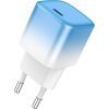 Зарядний пристрій HOCO C101A USB-C PD20W + cable USB-C to Lightning Ice Blue (6931474769381) зображення 9