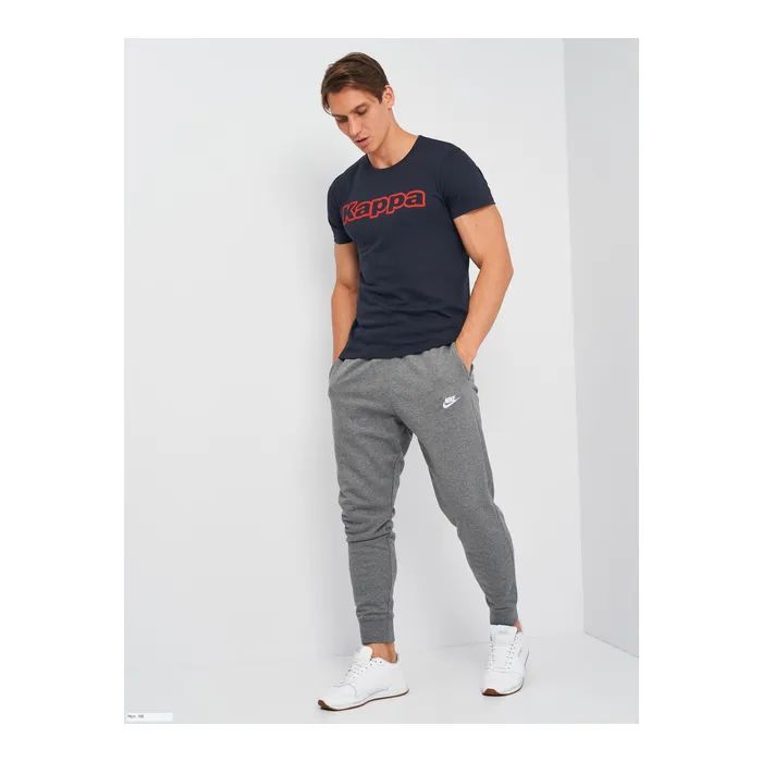 Футболка Kappa T-shirt Mezza Manica Girocollo K1335 Bianco con stampa logo pet білий XXL (8032522599122) зображення 3