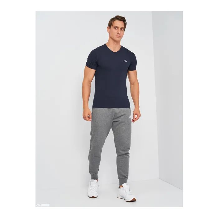 Футболка Kappa T-shirt Mezza Manica Scollo V K1311 BluNavy темно-синій M (8052394814062) зображення 3