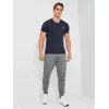 Футболка Kappa T-shirt Mezza Manica Scollo V K1311 BluNavy темно-синій M (8052394814062) зображення 3