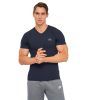 Футболка Kappa T-shirt Mezza Manica Scollo V K1311 BluNavy темно-синій M (8052394814062)