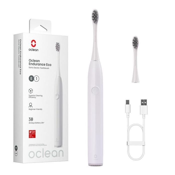 Электрическая зубная щетка Oclean Endurance Eco White (6970810553338)