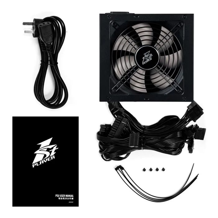 Блок питания 1stPlayer 600W (DKPM-BRZ-600-BK-EU) изображение 6