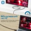 Кабель мультимедійний DisplayPort M to DisplayPort M 1.2m V1.4 black Promate (dplink-120.black) зображення 4