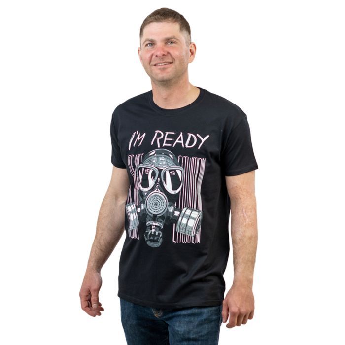 Футболка Sol's Imperial 190 I'm Ready насичений чорний XXL (11500309/86XXL) изображение 2