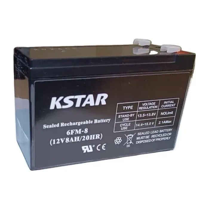Батарея до ДБЖ Kstar 12V 8Ah (6-FM-8)