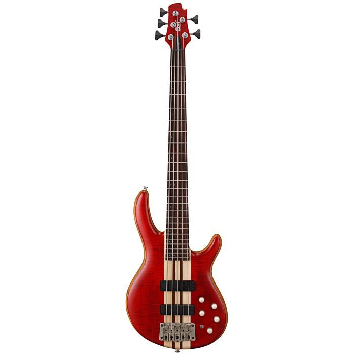 Бас-гитара Cort A5 Plus FMMH (Open Pore Black Cherry)