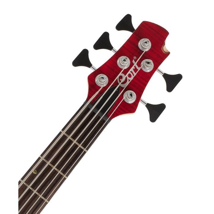 Бас-гитара Cort A5 Plus FMMH (Open Pore Black Cherry) изображение 4