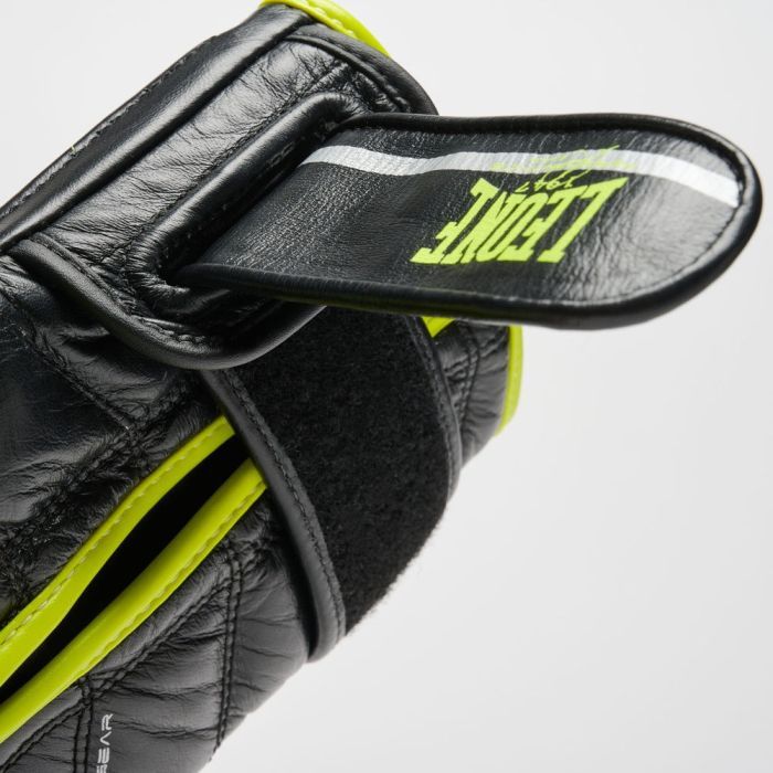 Боксерские перчатки Leone GN110F Revo Fluo Black 12 унцій (GN110F_Black_12oz) изображение 8