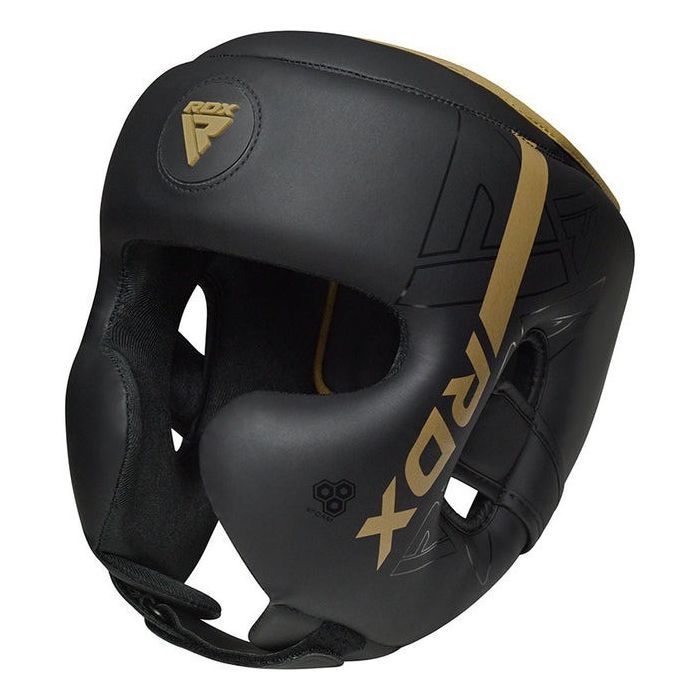 Боксерський шолом RDX F6 KARA Matte Red XL (HGR-F6MR-XL) зображення 3