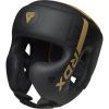 Боксерский шлем RDX F6 Kara Matte Golden S (HGR-F6MGL-S) изображение 3