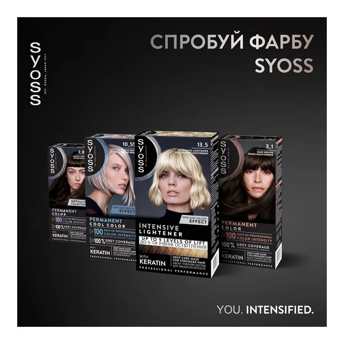 Фарба для волосся Syoss BL Permanent Coloration 3-89 - Кавова бронза (9000101732207) зображення 9