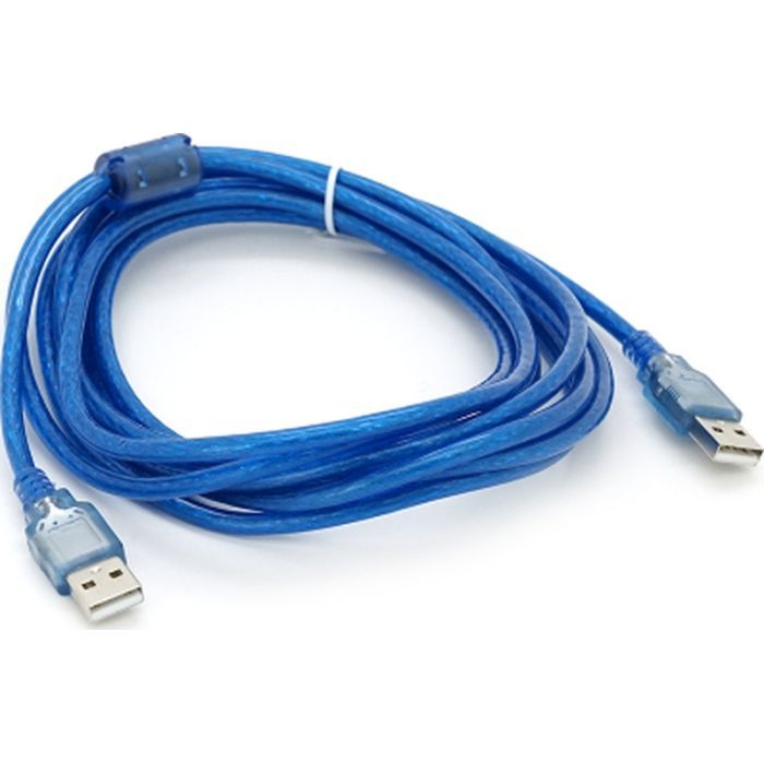 Дата кабель USB 2.0 AM/AM 0.5m blue Ritar (YT-AM/AM-0.5TBL) изображение 2