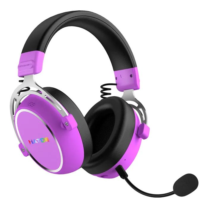 Наушники Hator Hypergang 3 Hi-Res Cyber Violet (ESH52) изображение 2