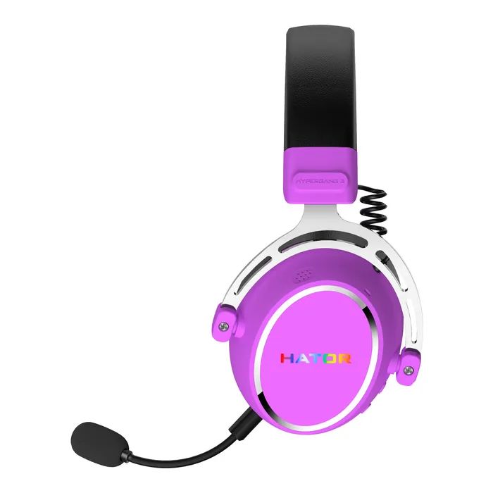 Наушники Hator Hypergang 3 Hi-Res Cyber Violet (ESH52) изображение 5