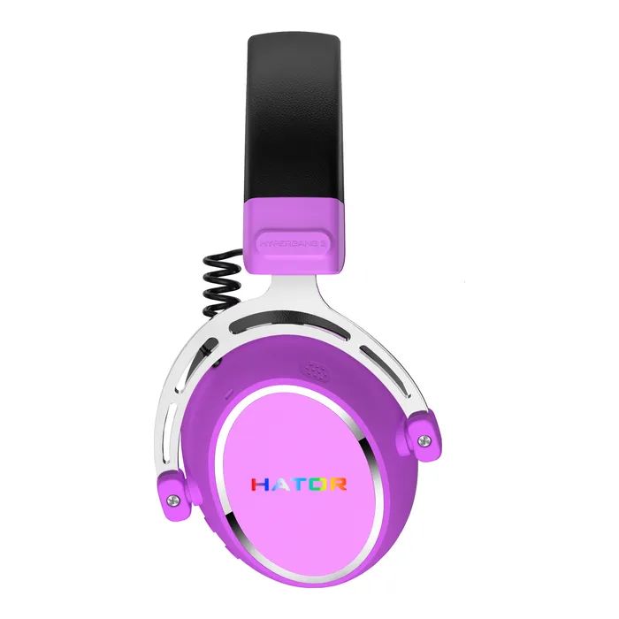 Наушники Hator Hypergang 3 Hi-Res Cyber Violet (ESH52) изображение 6