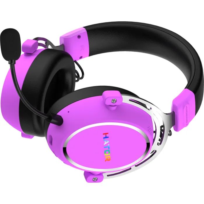 Наушники Hator Hypergang 3 Hi-Res Cyber Violet (ESH52) изображение 7