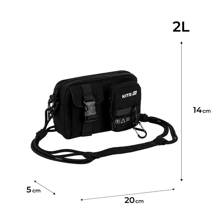 Сумка детская Kite Education teens 2522-4 крос-боді (K25-2522-4) изображение 5