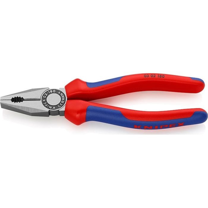 Плоскогубці KNIPEX комбіновані 03 02 180 (03 02 180) зображення 2