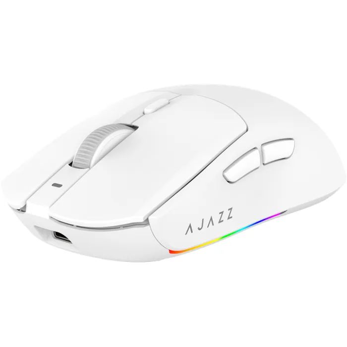 Мишка Ajazz AJ139 V2 MC Wireless/Bluetooth/USB White (AJ139-V2-MC-W) зображення 4