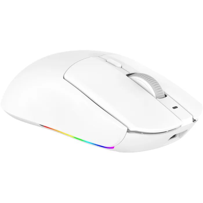 Мишка Ajazz AJ139 V2 MC Wireless/Bluetooth/USB White (AJ139-V2-MC-W) зображення 5