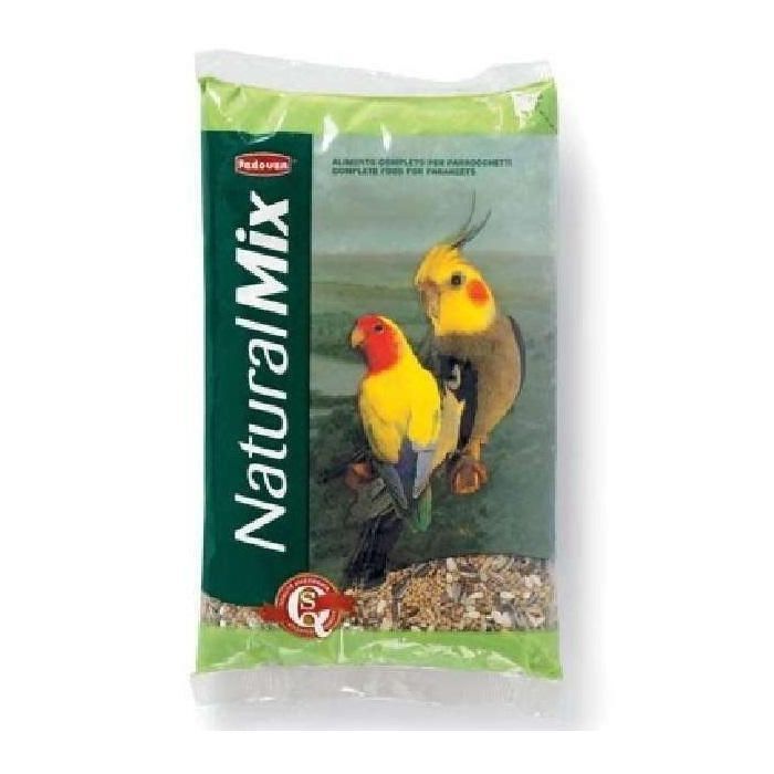 Корм для птиц Padovan NatMix parrocchetti для средних попугаев 850 г (8001254001289)