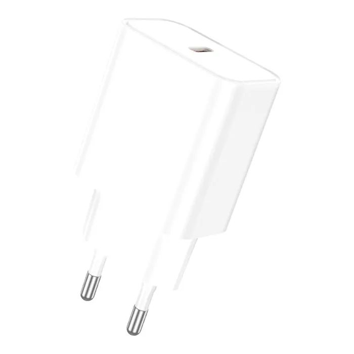Зарядний пристрій BOROFONE BA71A USB-C PD20W white (6974443387964)