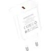 Зарядний пристрій BOROFONE BA71A USB-C PD20W white (6974443387964) зображення 2