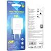 Зарядний пристрій BOROFONE BA71A USB-C PD20W white (6974443387964) зображення 3