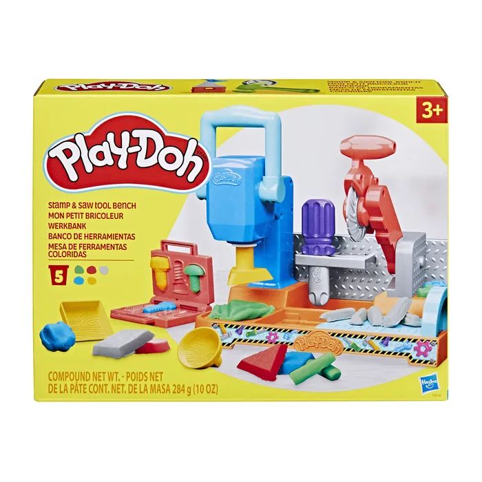 Набір для творчості Hasbro Play-Doh Верстак для штампування та розпилювання (F9141) зображення 2