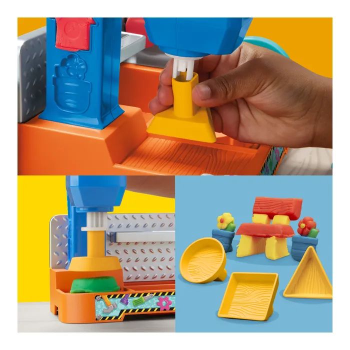 Набір для творчості Hasbro Play-Doh Верстак для штампування та розпилювання (F9141) зображення 5