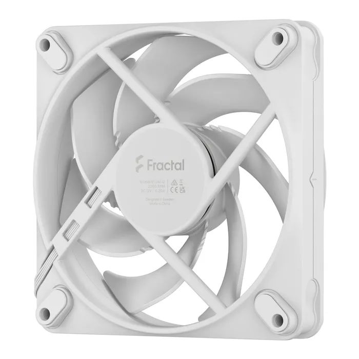 Кулер до корпусу Fractal Design Momentum 12 White (FD-F-MO1-1202) зображення 5