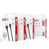 Дата кабель USB 2.0 AM to Lightning 2.0m 2.1A black XO (NB200-L2-BK) изображение 2