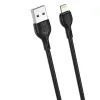 Дата кабель USB 2.0 AM to Lightning 2.0m 2.1A black XO (NB200-L2-BK)